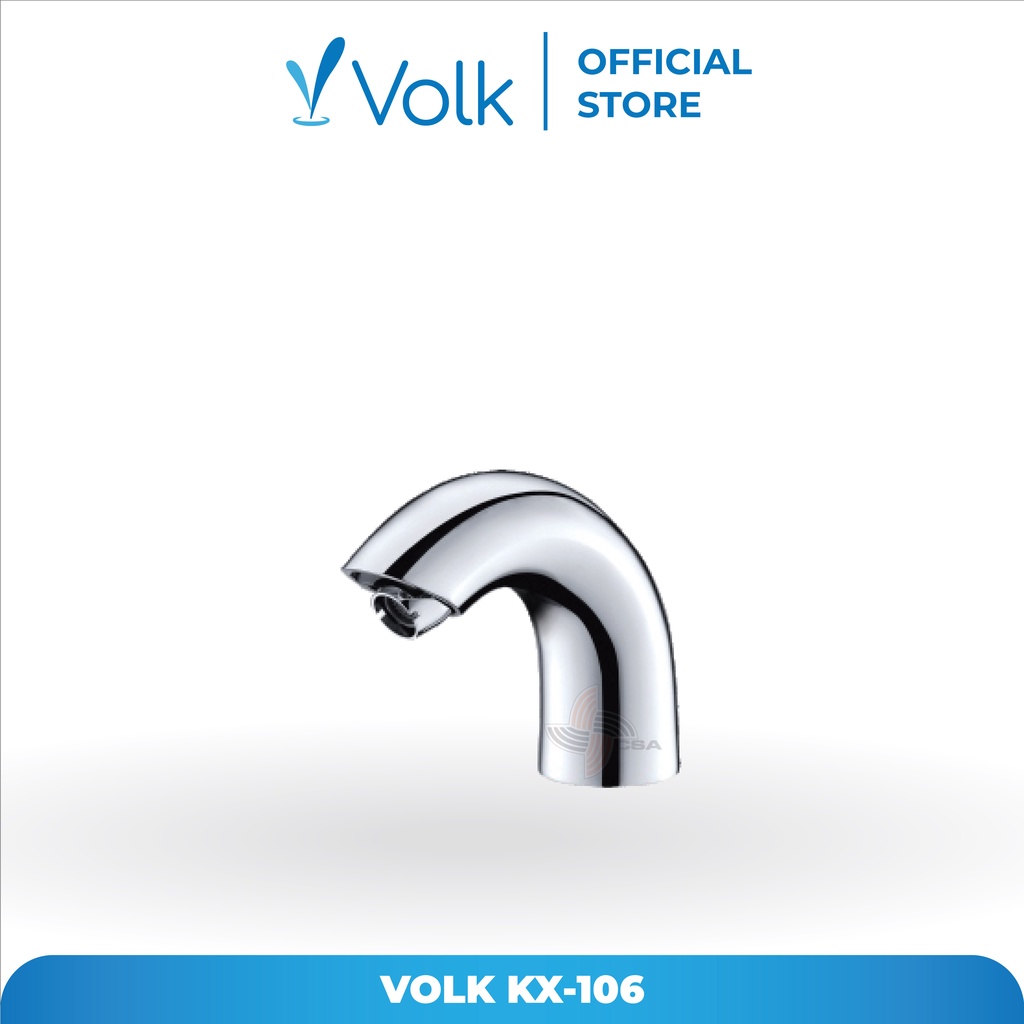 Jual Volk Santiago KX-106 Kran Wastafel Sensor Kuningan / Sensor Tap Brass  | Shopee Indonesia