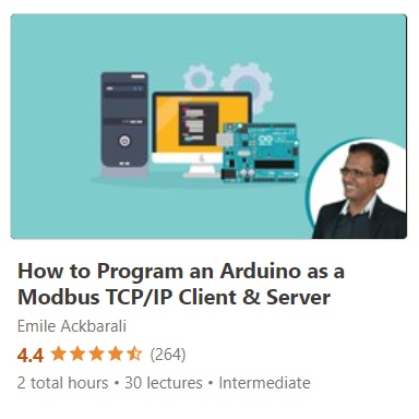 Jual How to Program an Arduino as a Modbus TCPIP Client and Server ...