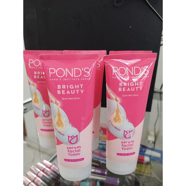 Jual Ponds Bright Beauty Facial Foam 100g | Shopee Indonesia