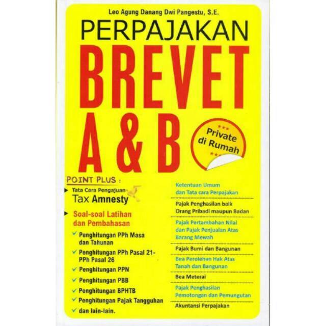 Jual Perpajakan Brevet A & B Private Di Rumah | Shopee Indonesia