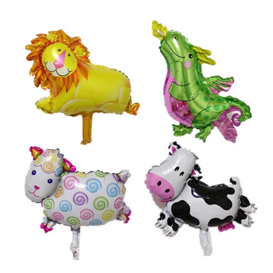 Jual BALON FOIL MINI HEWAN COW SAPI /SHEEP DOMBA/BABI/BEBEK/LEBAH/SINGA ...