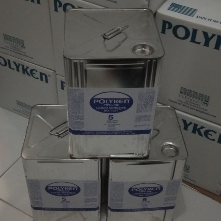 Jual Polyken 1027 Adhesive Primer Liquid Isi 18.9 Liter | Shopee Indonesia