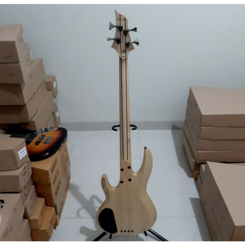 Jual Bass ESP LTD RB-1004 SM Natural Satin original | Shopee Indonesia