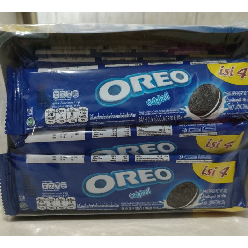 Jual Oreo Biskuit Sandwich Coklat Dengan Krim Kotak | Shopee Indonesia