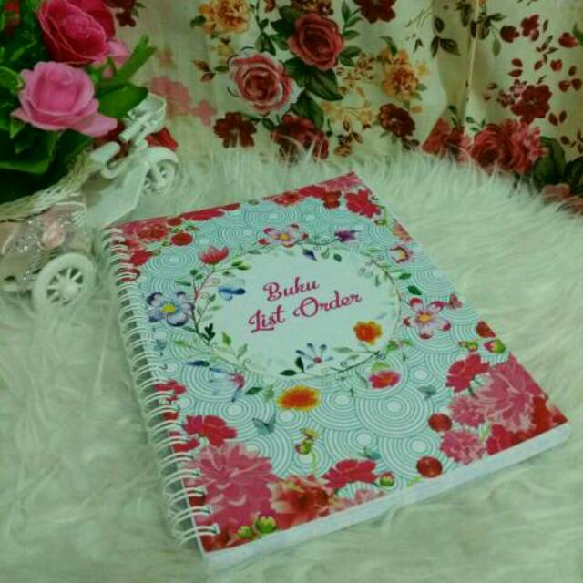 Jual BUKU LIST ORDER/LIST ORDER/LIST ORDERAN/ORDER BOOK/SHABBY CHIC ...