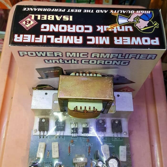 Jual Kit Power Amplifier Mic Corong 200Watt + Ot Kit Ampli Toa + Trafo
