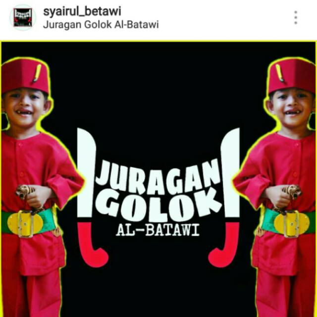 Jual Baju Pangsi Betawi Anak Baju Betawi Baju Adat Betawi Baju Si