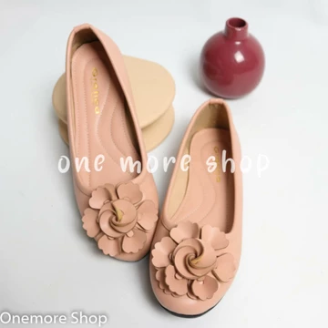 Gratica Sepatu Balet Flatshoes Bunga Rose Ap081