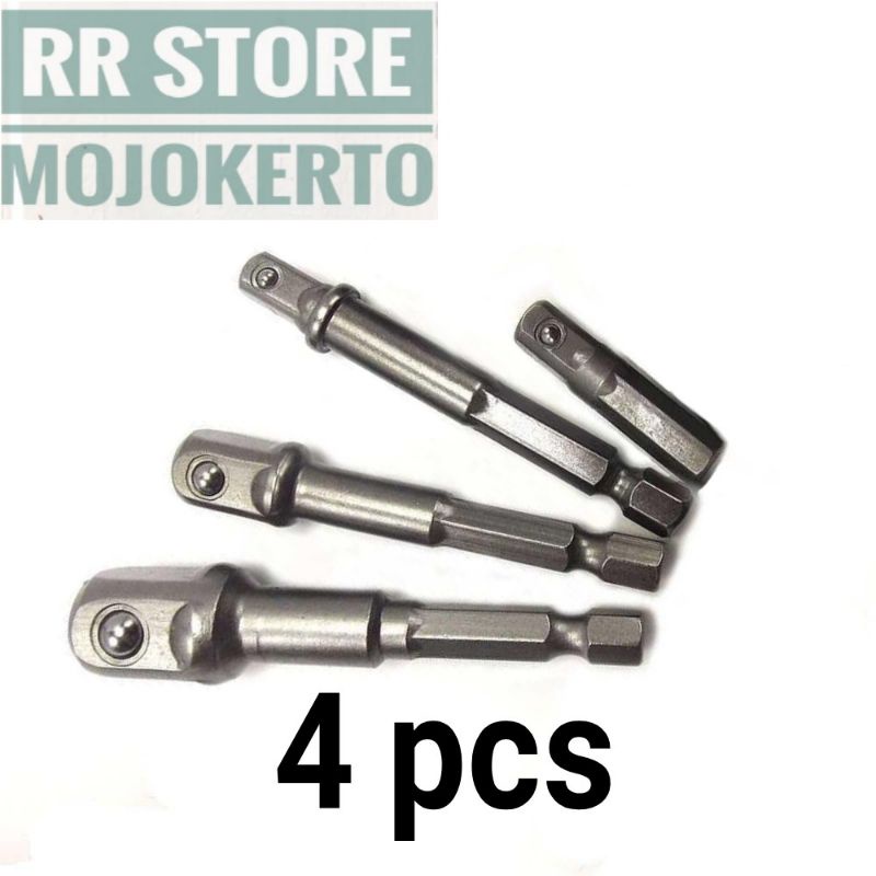 Jual Adapter shock hex impact wrench / impact driver 1/4 Shopee Indonesia