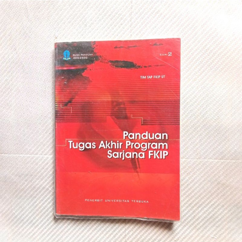 Jual Panduan Tugas Akhir Program Sarjana FKIP | Shopee Indonesia