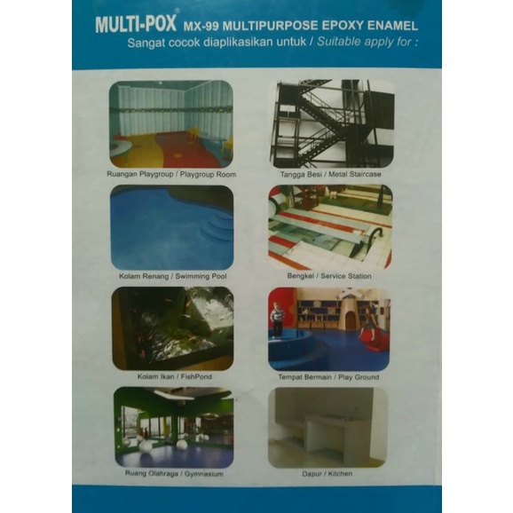 Jual PROPAN MULTIPOX MX-99 Cat Epoxy 2komponen Multiporpuse Untuk Besi ...