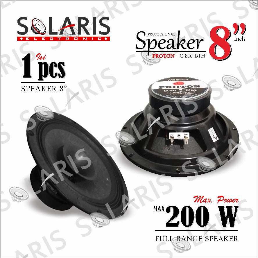 Speaker proton cheap 8 inch