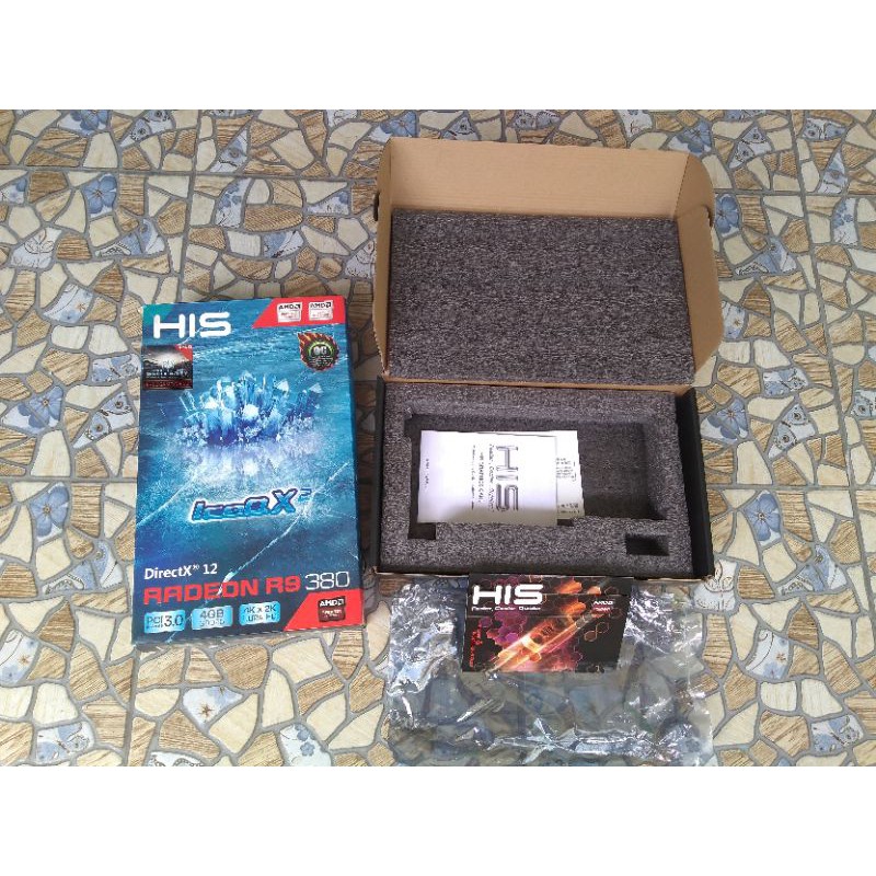 Jual Dus box VGA ati Radeon HIS R9 380 iceQ X2 OC 4gb DDR5 256 bit ...