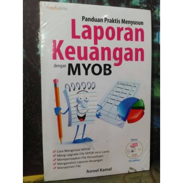 Jual BUKU PANDUAN PRAKTIS MENYUSUN LAPORAN KEUANGAN DENGAN MYAOB ...