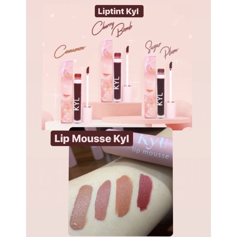 Jual KYL COSMETIC - Lip Mousse & Lip Tint | Shopee Indonesia