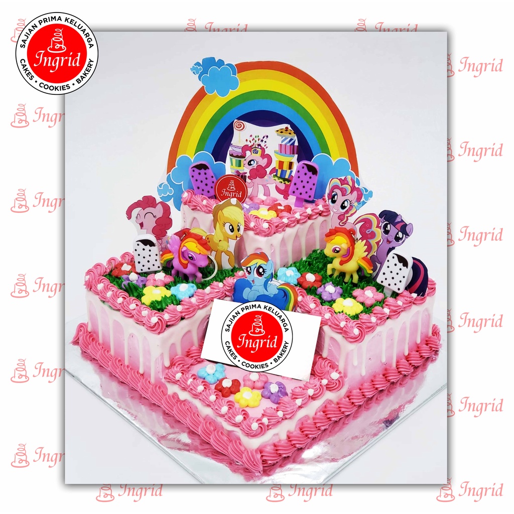 Jual Kue Ulang Tahun Kuda Pony / Kue Ultah Anak / Birthday Cake / Kue