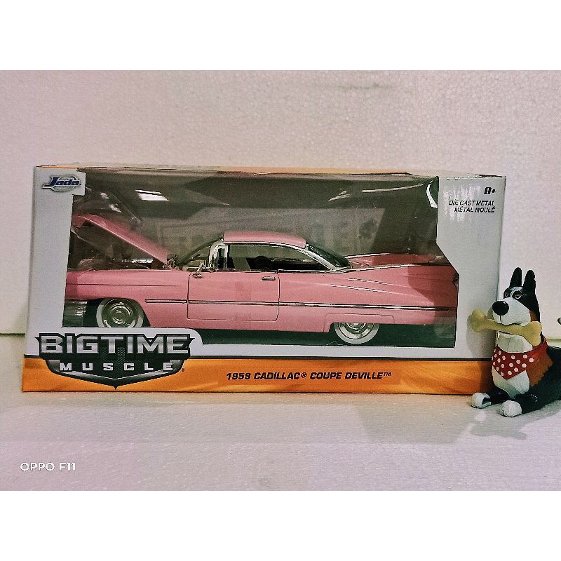 Jual Jada Cadillac Coupe De Ville 1959 Pink SUPER RARE Skala