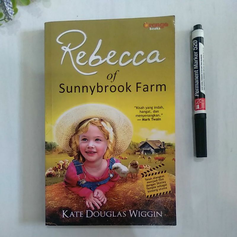 Jual novel klasik Rebecca of Sunnybrook Farm Preloved Original Bahasa ...