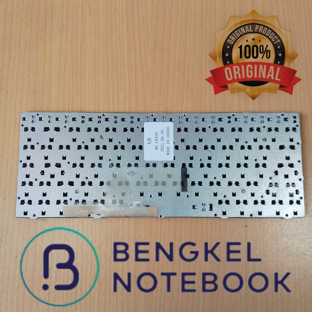 Jual Keyboard MSI CR400 U210 U250 V103522AK1UI US TECLADO | Shopee ...