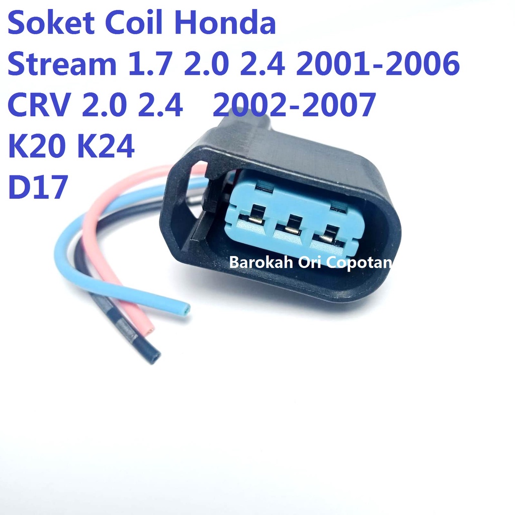 Jual Socket Soket Koil Honda Crv Stream Civic Oddysey K K D Coil Ignition Pengapian