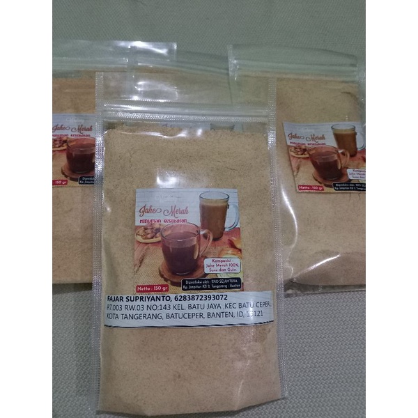 Jual Susu Jahe Merah Bubuk Asli Jahe Merah Cuma Tinggal Disedu Shopee