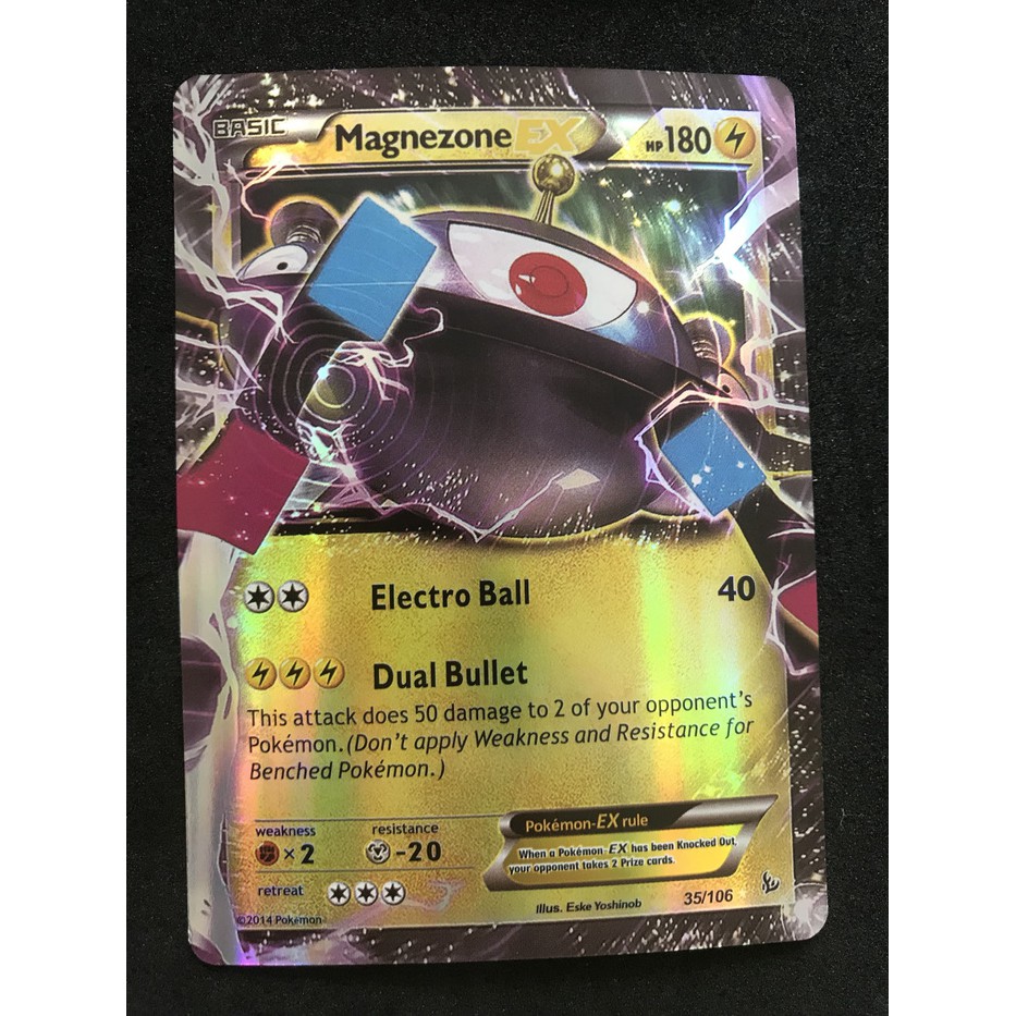 Jual Kartu Pokemon TCG Sun&Moon Magnezone EX (harga/kartu) | Shopee  Indonesia