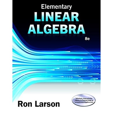 Jual BUKU CETAK Elementary Linear Algebra (8th Edition) | Shopee Indonesia