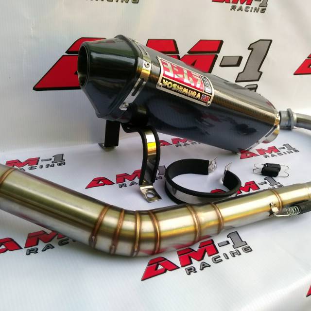 Jual Knalpot Racing Yoshimura Usa New R15 V2 V3 Vva Vixion Nva Nvl R Byson Mt15 Gsx150 Gsx 150 9540