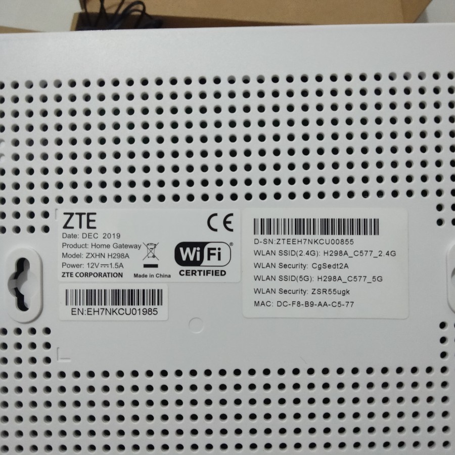 Jual ROUTER ZTE ZXHN H298A SEKEN | Shopee Indonesia