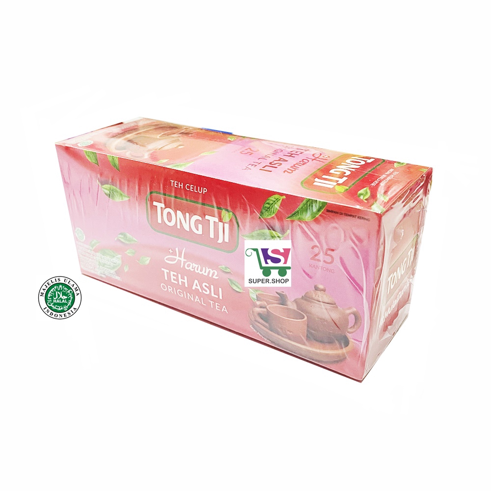 Jual Tong Tji Teh Asli Harum Teh Celup Isi 25 Pc Shopee Indonesia