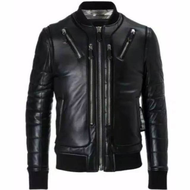 Jual JAKET KULIT MODEL TEBAL HALUS LEMBUT | Shopee Indonesia