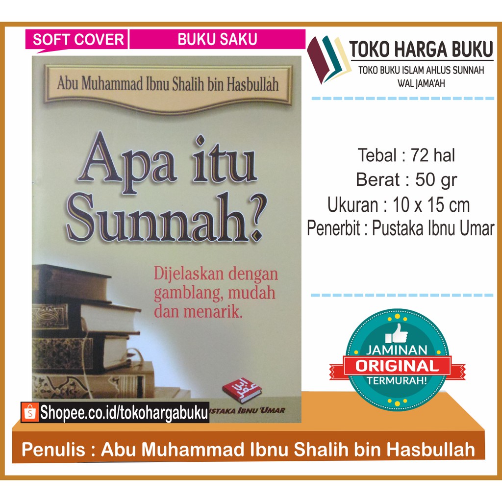 Jual Apa Itu Sunnah Pustaka Ibnu Umar Piu Shopee Indonesia