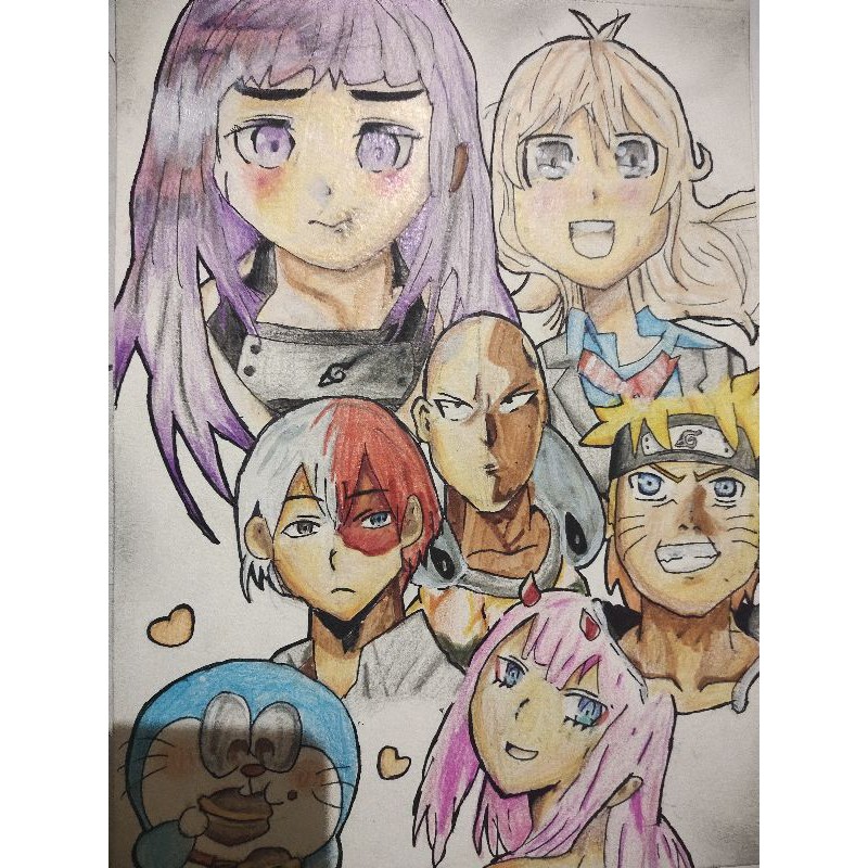 Jual gambar karakter karakter anime dan kartun | Shopee Indonesia