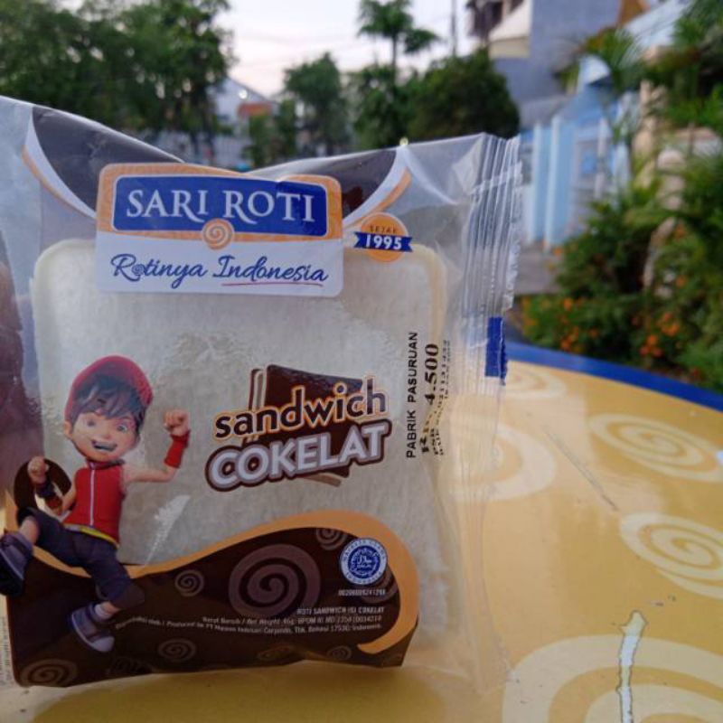 Jual Sari Roti Sandwich Coklat | Shopee Indonesia