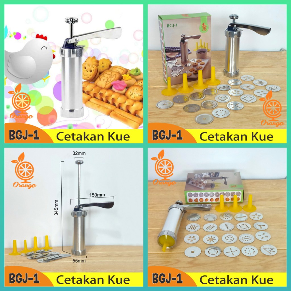 Jual Cetakan Kue Kering Stainless Cetak Aneka Kue Serbaguna Cetakan Kue ...