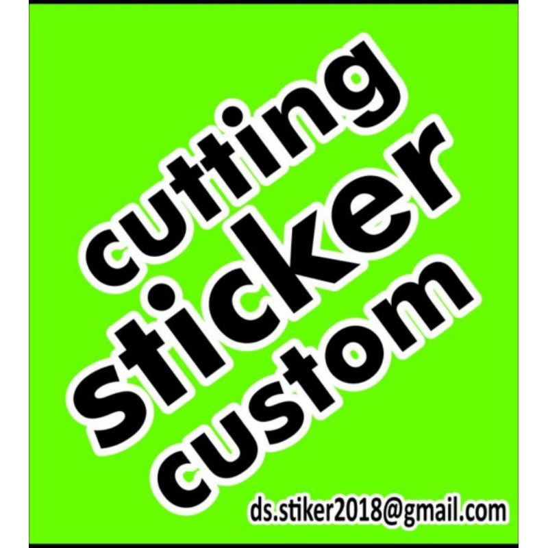 Jual Cutting Sticker Custom | Shopee Indonesia