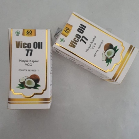 Jual Vco Kapsul Vico Oil Virgin Coconut Oil Minyak Kelapa Murni Kapsul Shopee Indonesia