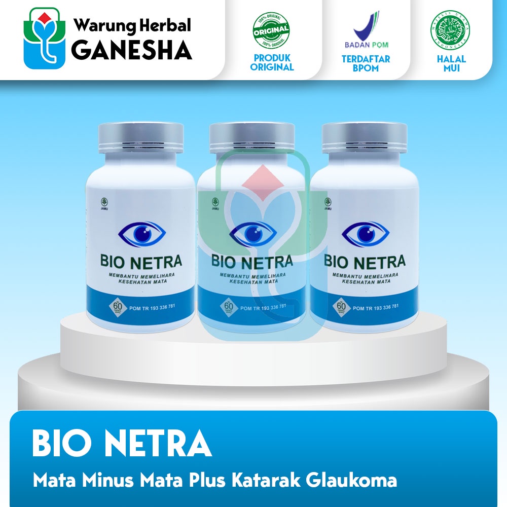 Jual BIO NETRA KAPSUL HERBAL UNTUK MENGATASI KATARAK BIO NETRA UNTUK