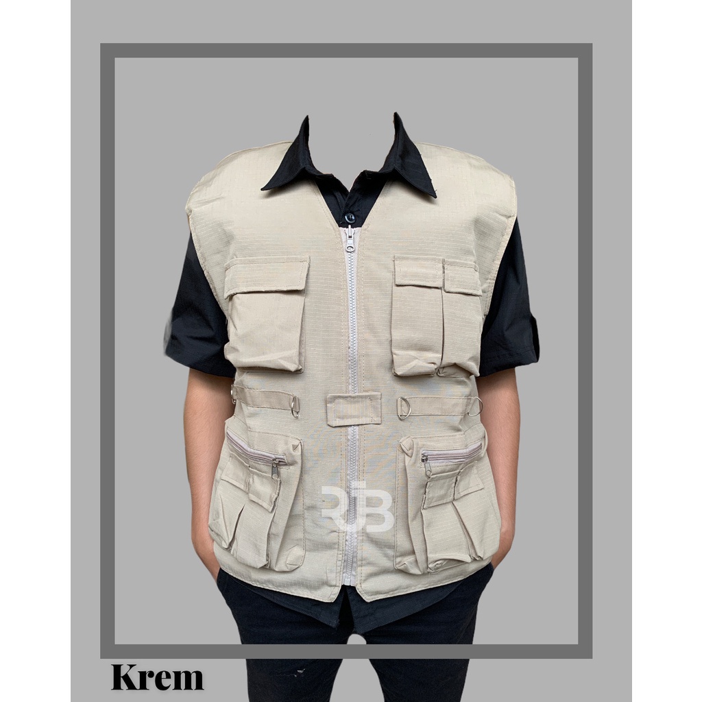 Jual Jaket Rompi Tactical Lapangan Kerja | Shopee Indonesia