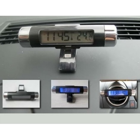 Jual Jam Digital Temperatur Thermometer Mobil | Shopee Indonesia