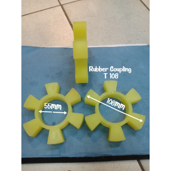 Jual Rubber coupling T 110 / Rubber coupling jaw T 110 | Shopee Indonesia