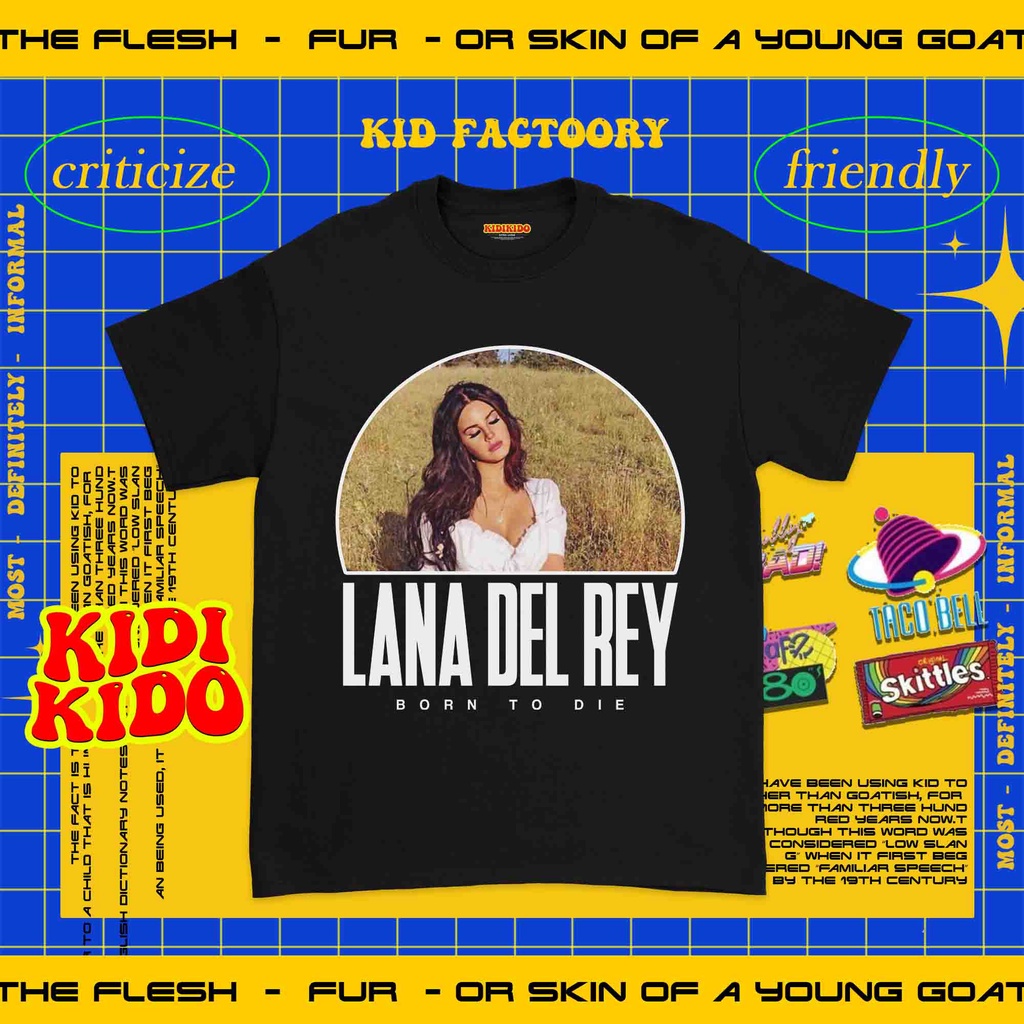 Jual T-SHIRT BAND ANAK LANA DEL REY BORN TO DIE | BAJU BAND ANAK | KAOS ...