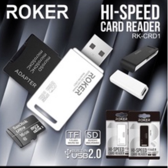 Jual CARD READER HIGH SPEED ROKER | Shopee Indonesia