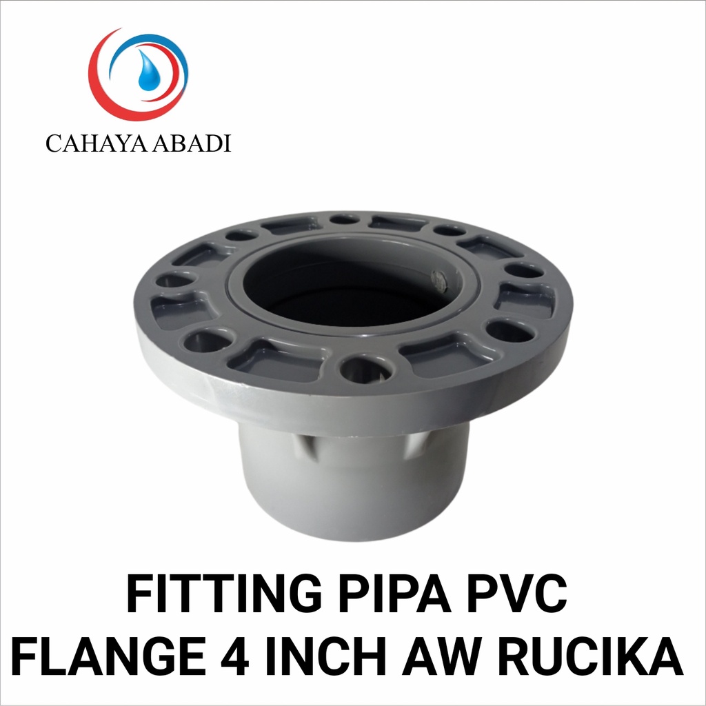 Jual FLANGE RUCIKA 4 INCH PVC FLANGE FITTING PIPA PVC RUCIKA Shopee Indonesia
