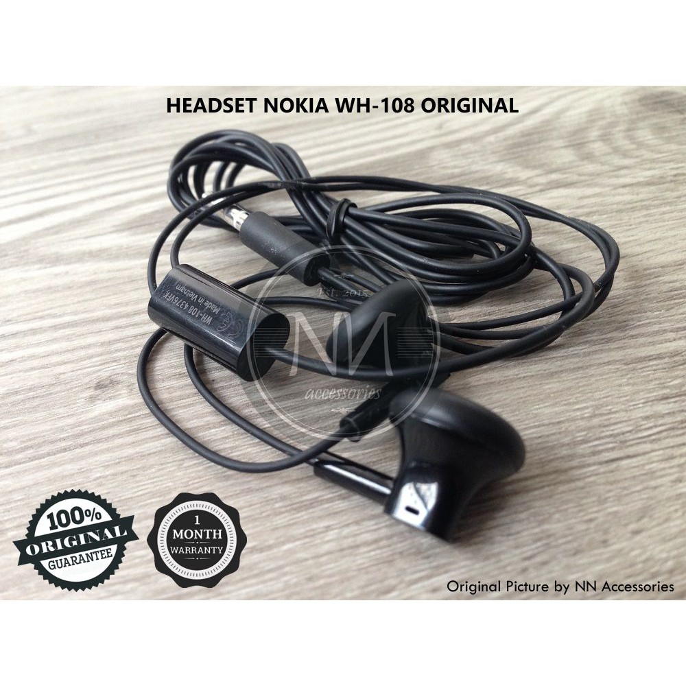 Headset discount nokia original