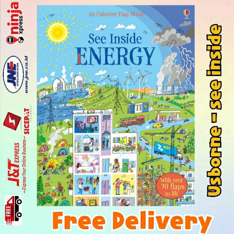 Jual An Usborne flap book See Inside Energy | Shopee Indonesia