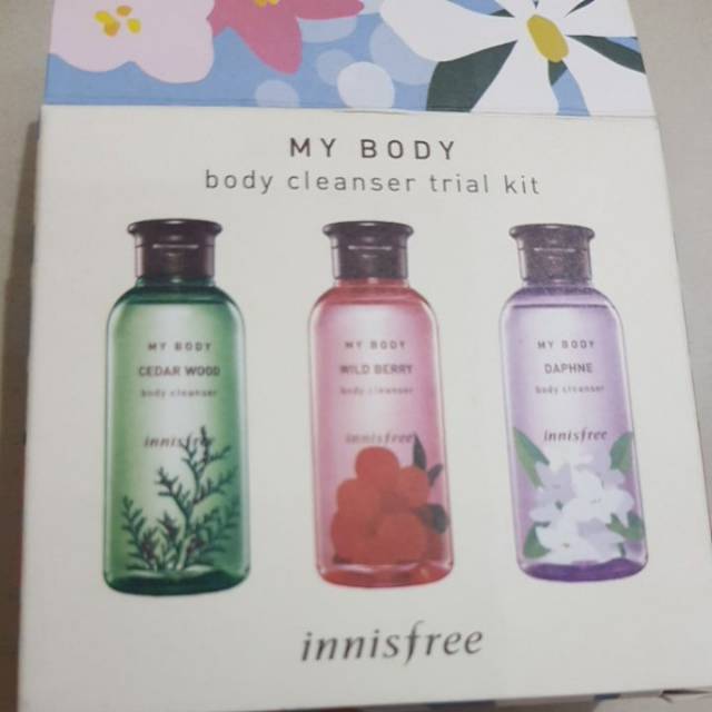 Jual [Set/Satuan][Sample] Innisfree My Body Body Cleanser Trial Kit ...