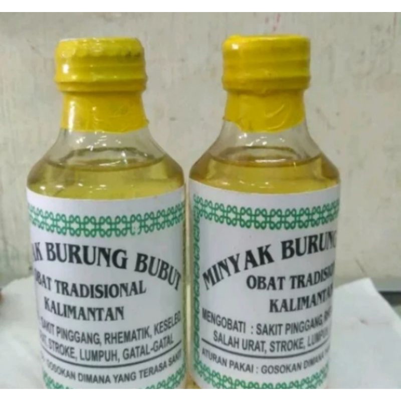 Jual Minyak Burung Bubut Khas Kalimantan Original 300 Ml | Shopee Indonesia