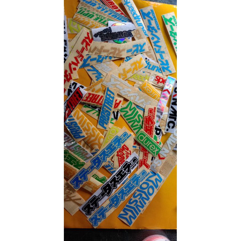 Jual Bikin Sticker Cutting , Branding mobil/Roda jualan , bisa Request ...