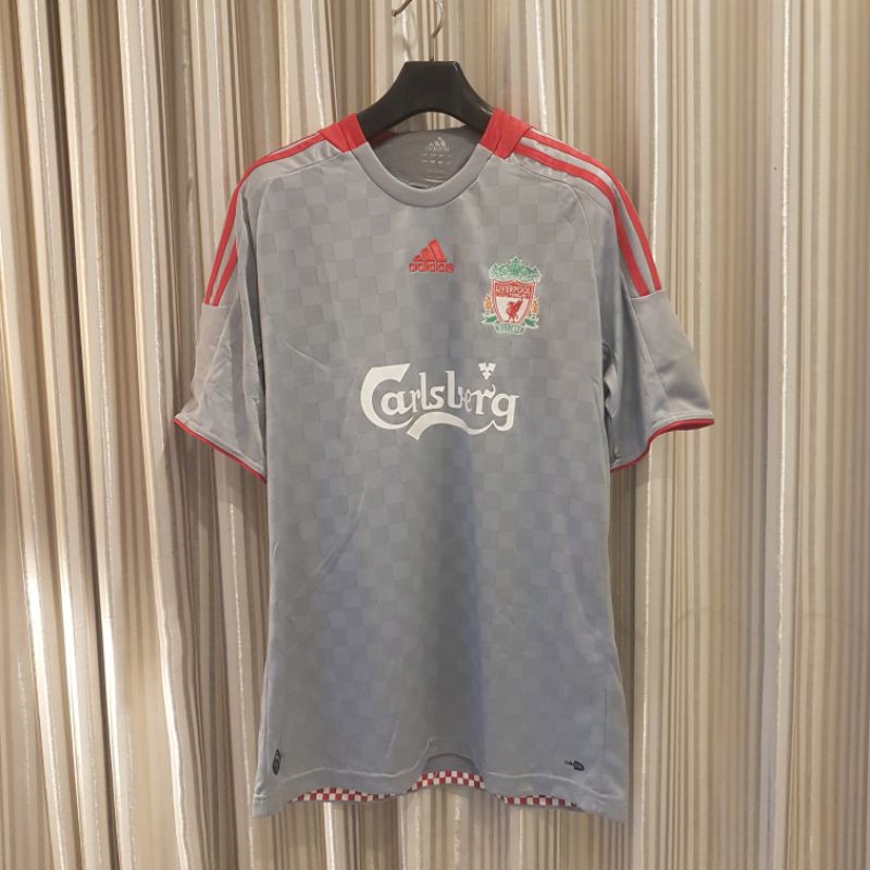 Jersey Retro Cowok Liverpool Away 2009/2010 El Nino edition